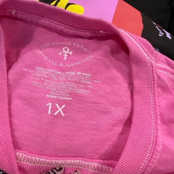 Prince multi-panel graphic unisex Size XL T-shirt Pink - Picture 3 of 3